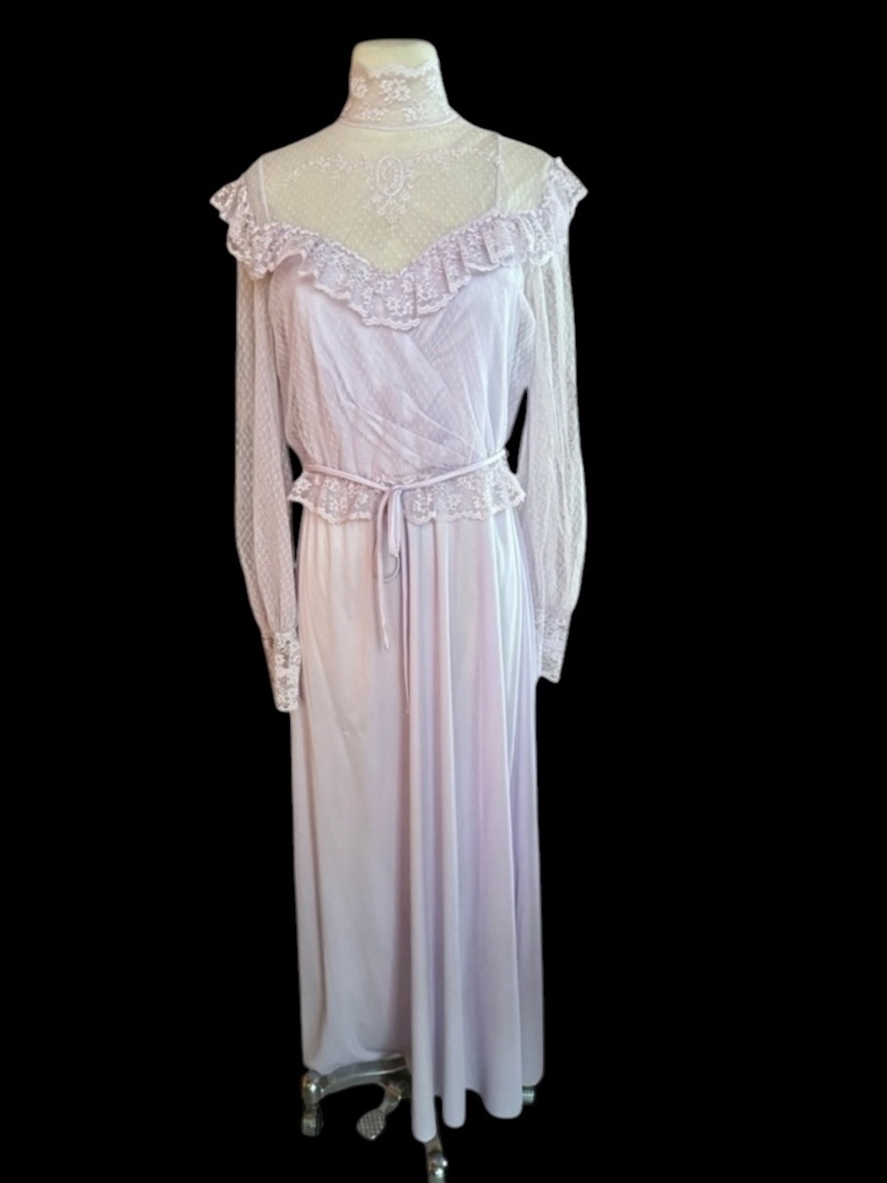 1970s JCPenney 2-Piece Prom/Bridesmaid‎ Maxi Dress